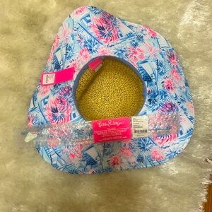 NWT Lilly Pulitzer Sea To Shining Sea Beach Pool Sun Hat AND Sunglasses Strap🏖️